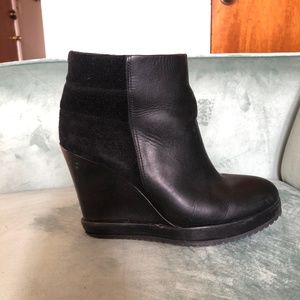 Diane von Furstenberg Wedge Ankle Boots